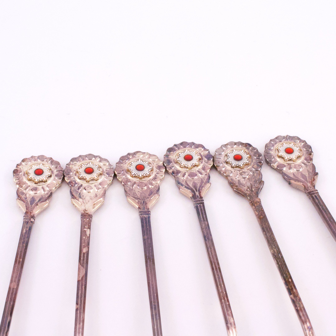 尚美堂 SILVER刻印 シルバー スプーン 6本セット - いずみ洋行の