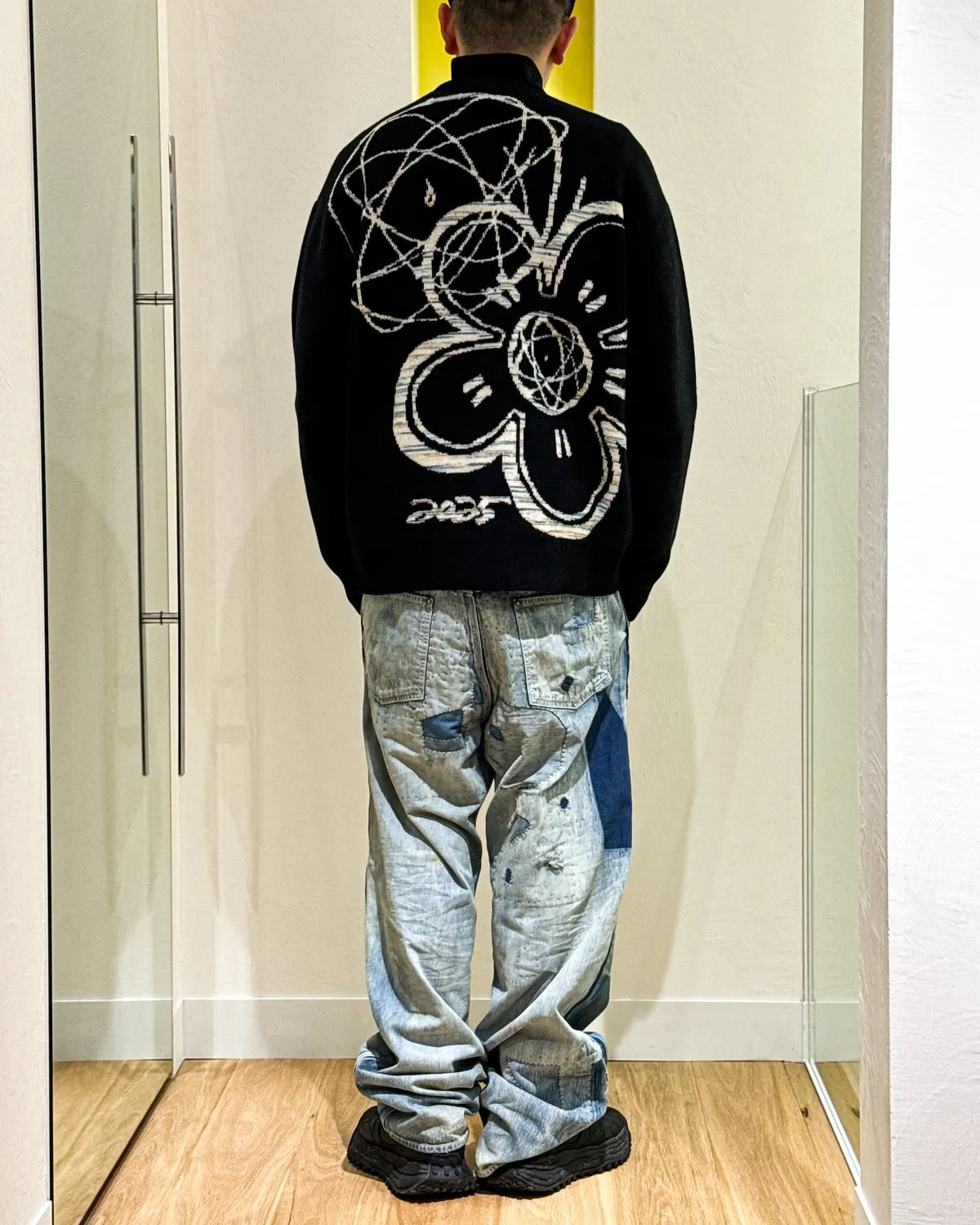 KENZO(ケンゾー) / 'Kenzo x Futura 2000' genderless cardigan in