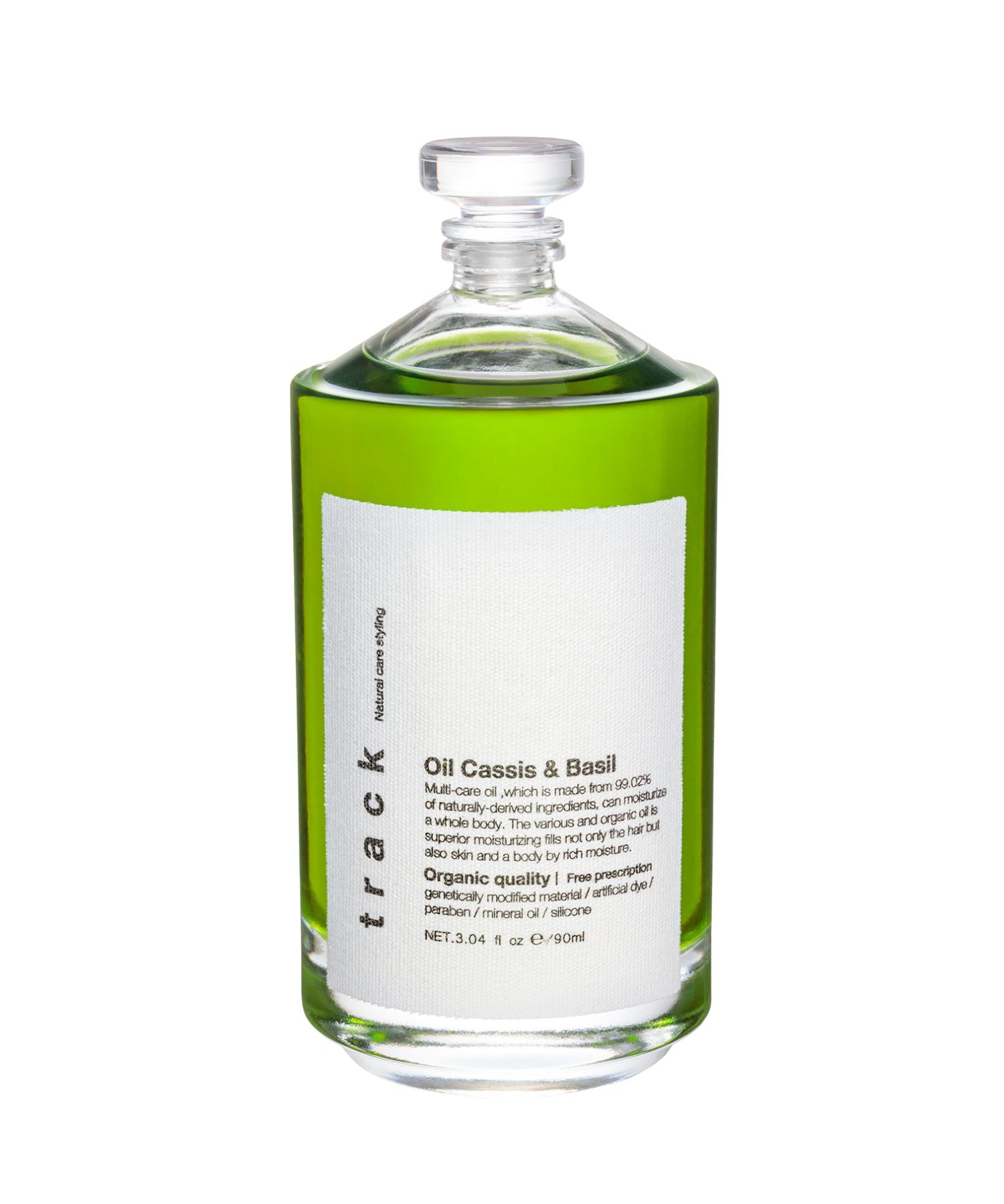 track オイル【プッシュタイプ】90ml｜カシス & バジル – JoelRoty