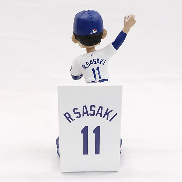 ドジャース 佐々木朗希 8インチ BANNERシリーズボブルヘッド （約20cm