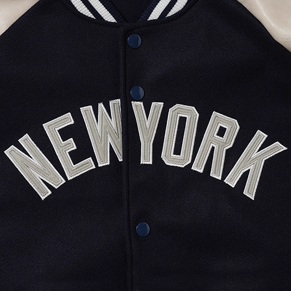 MLB ニューヨーク・ヤンキース STANDARD LOGO PU MELTON スタジアム