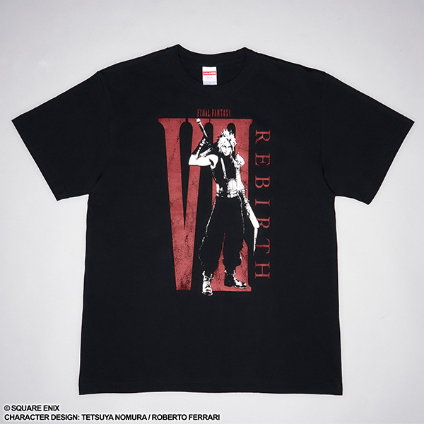 ファイナルファンタジーVII リバース Tシャツ クラウド・ストライフ