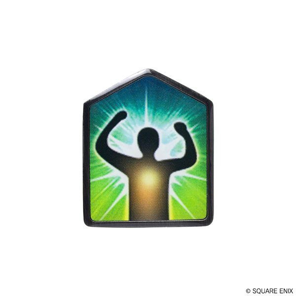 ファイナルファンタジーXIV ステータス効果ピンバッジ ＜超える力