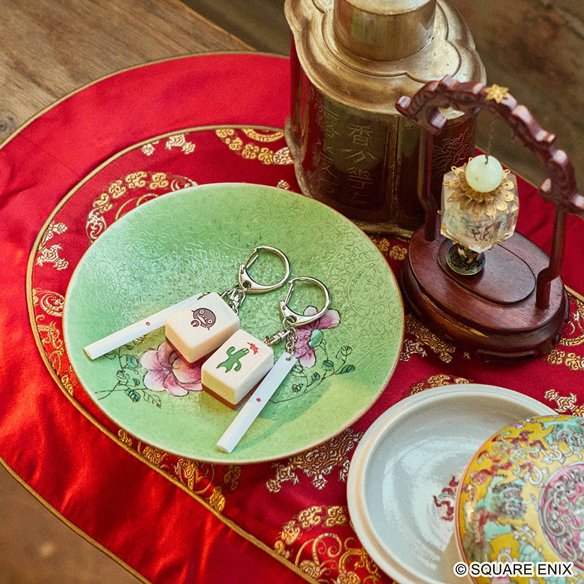 ファイナルファンタジーXIV ドマ式麻雀牌キーホルダー ＜イーピン