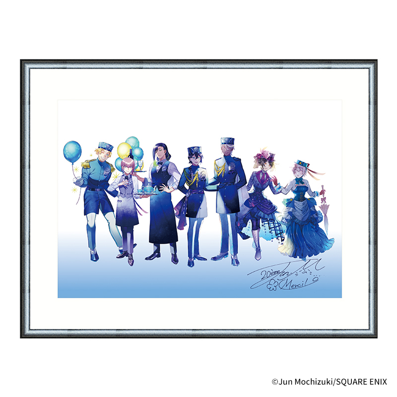 ヴァニタスの手記」望月淳・直筆サイン入り複製原画(-蒼に巡る旅路