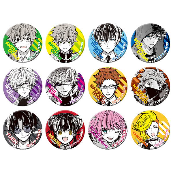 東京エイリアンズ」トレーディングコミック缶バッジ | スクウェア