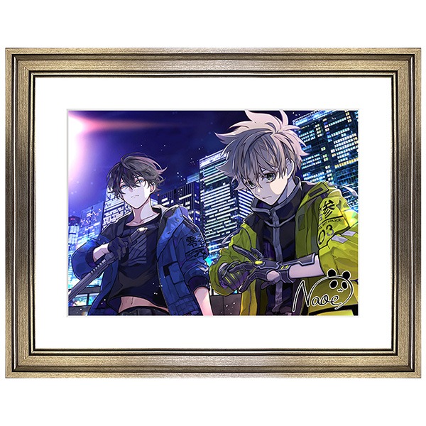 東京エイリアンズ」NAOEプリントサイン入り複製原画（Gファンタジー