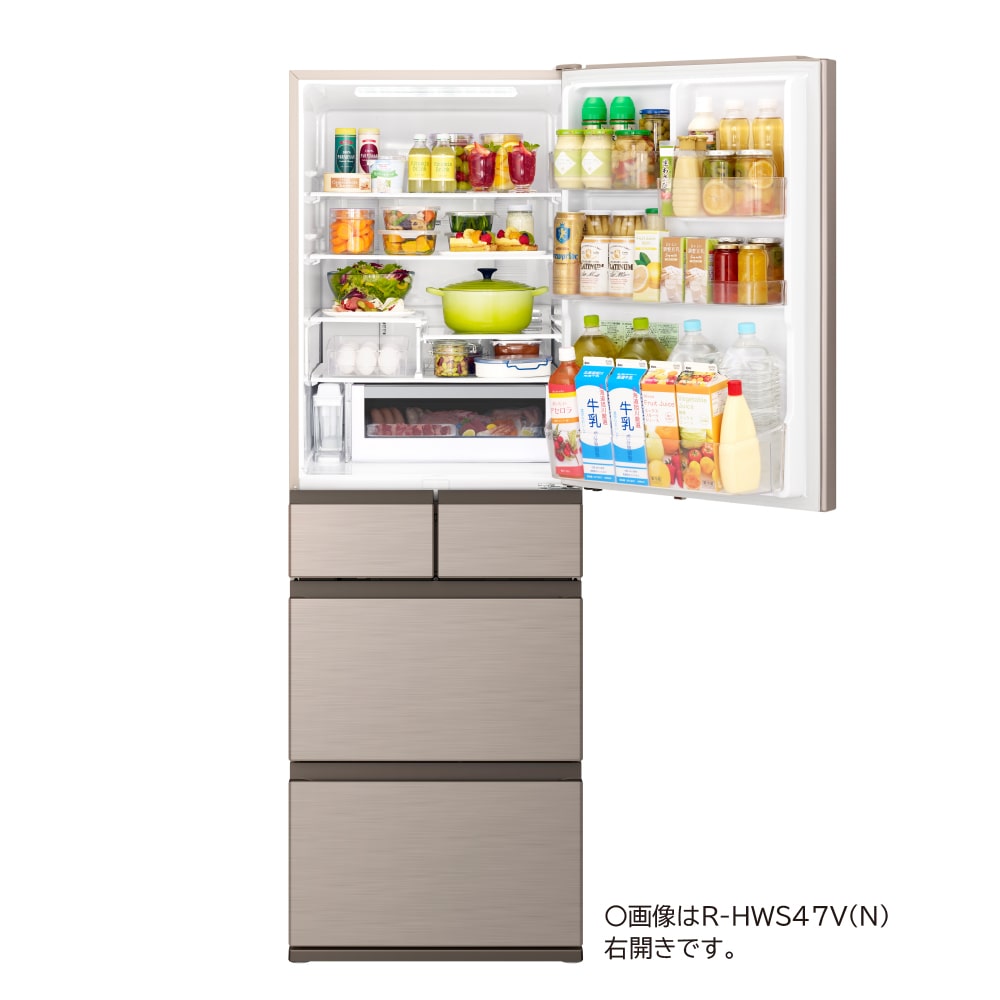 フリーまま】冷凍冷蔵庫 ゴールド 1段棚付き（2024年製） 冷凍冷蔵庫