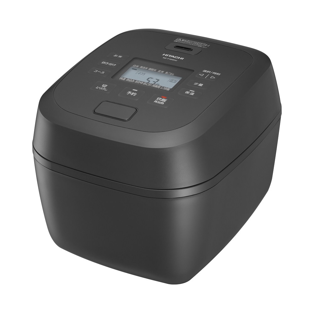 ジャー炊飯器（5.5合炊き）RZ-Y100HJ H(チャコールグレー): キッチン