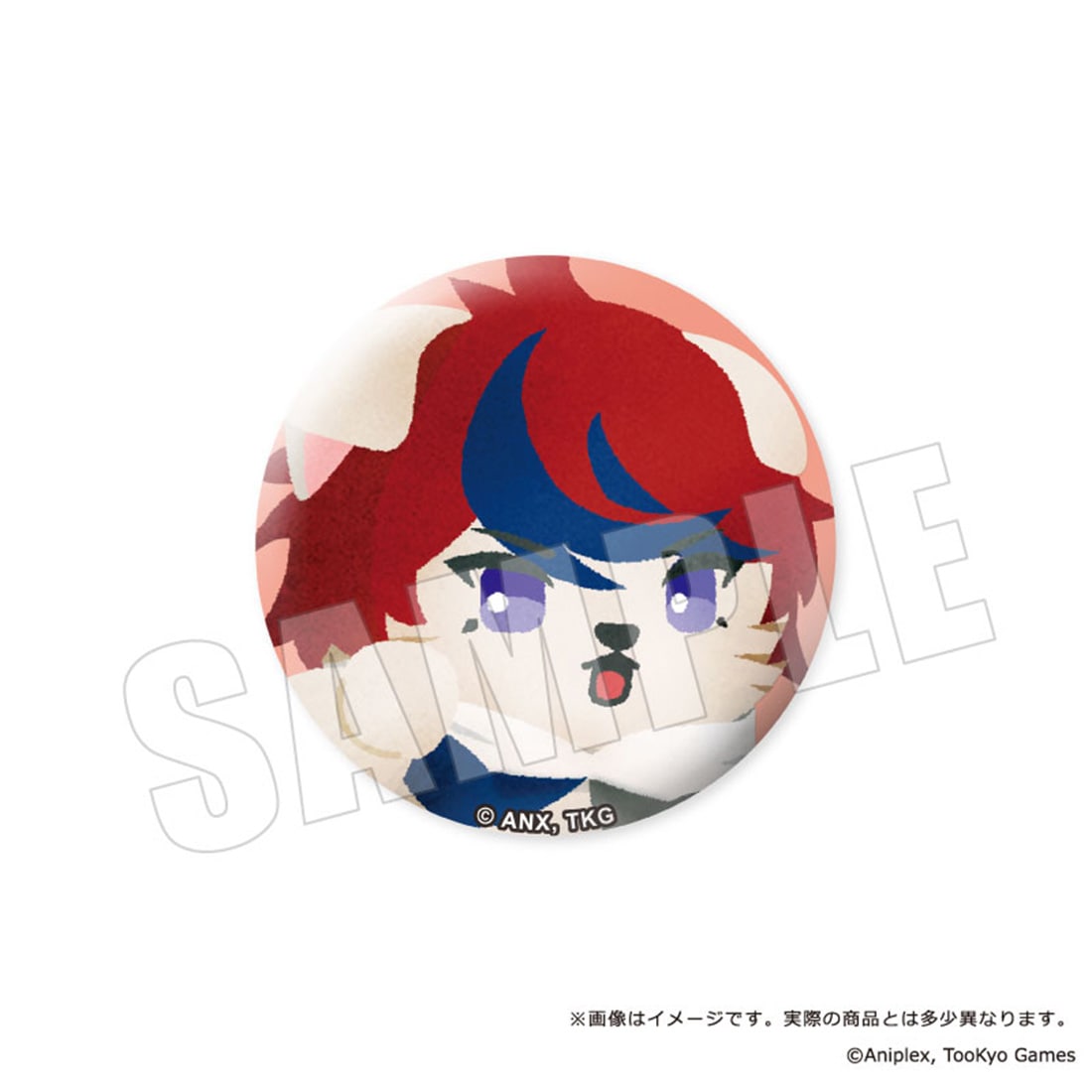 HUNDRED LINE -最終防衛学園- ぷてぃまるず カンバッジ 01.澄野拓海