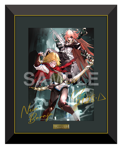 劇場版「オーバーロード」聖王国編 複製原画 シズ&ネイア Illustration