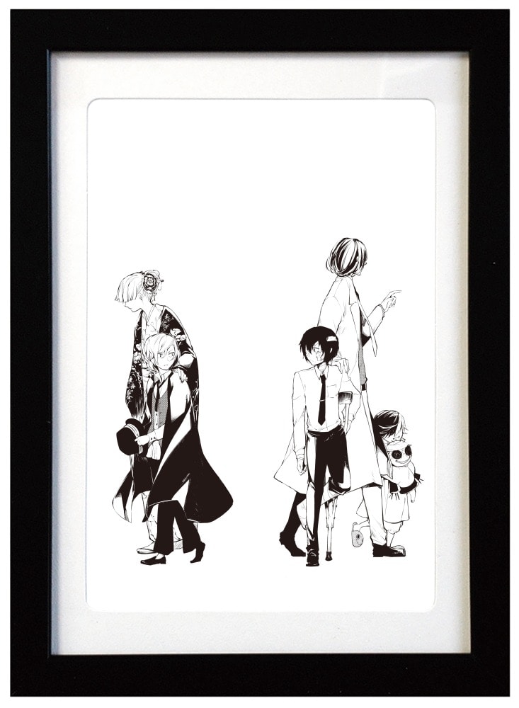 文スト原画複製 文豪ストレイドッグス 複製原画 大宰 治 中原 中也応募