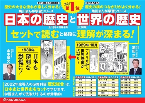 角川まんが学習シリーズ 日本の歴史 全15巻＋別巻4冊セット: 本