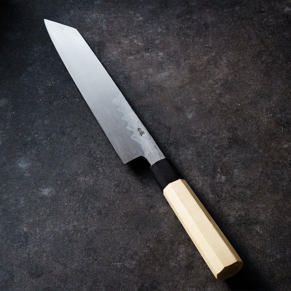 関孫六 青紙鋼ダマスカス切付270mm