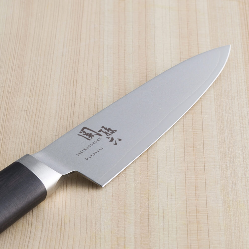 関孫六 ダマスカス ペティナイフ 120mm