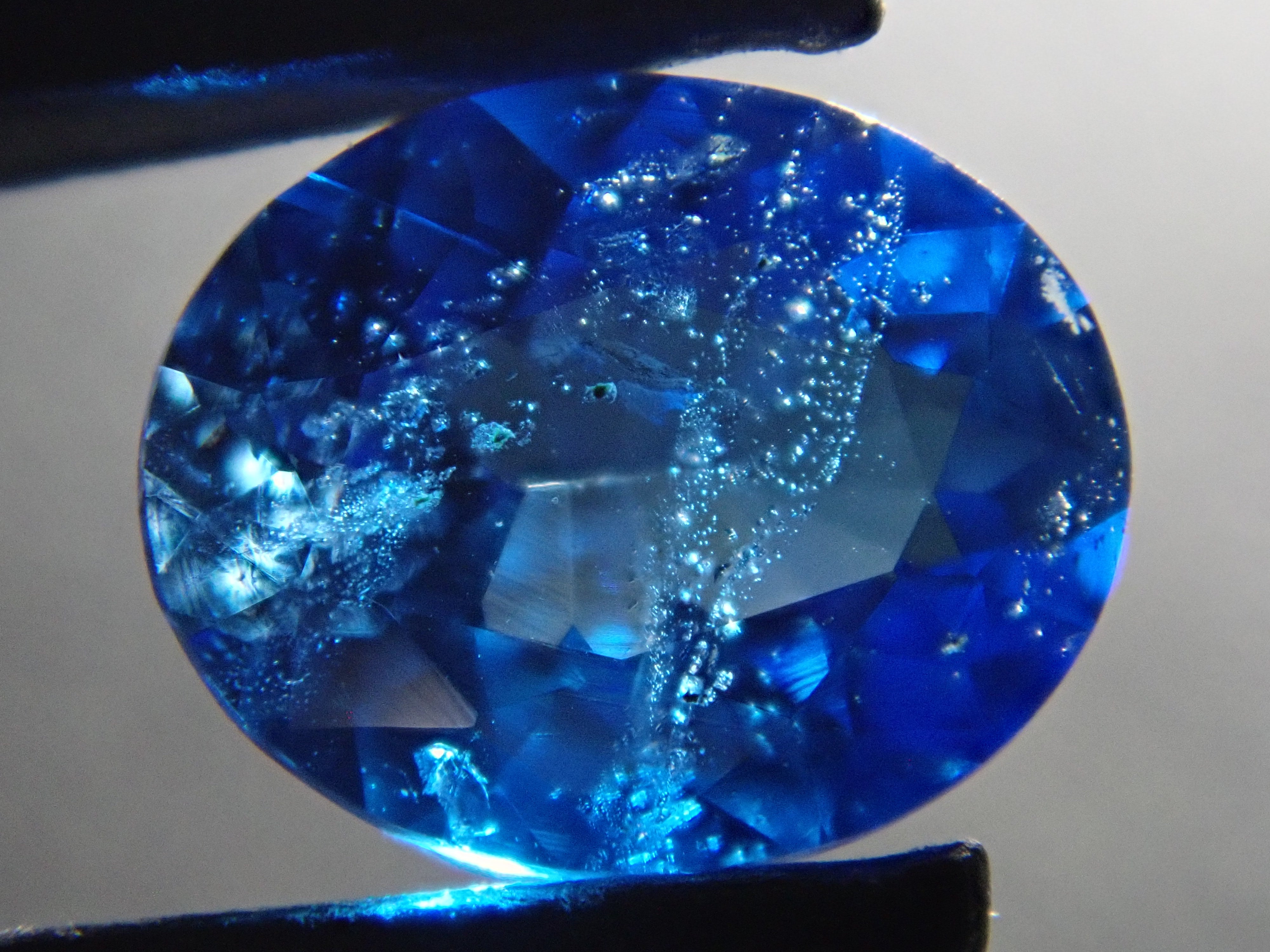 ブラジル産ラズライト（天藍石） 0.226ctルース 日独鑑