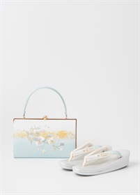 フォーマル刺繍草履バッグ クリーム | 草履・バッグ | やまと