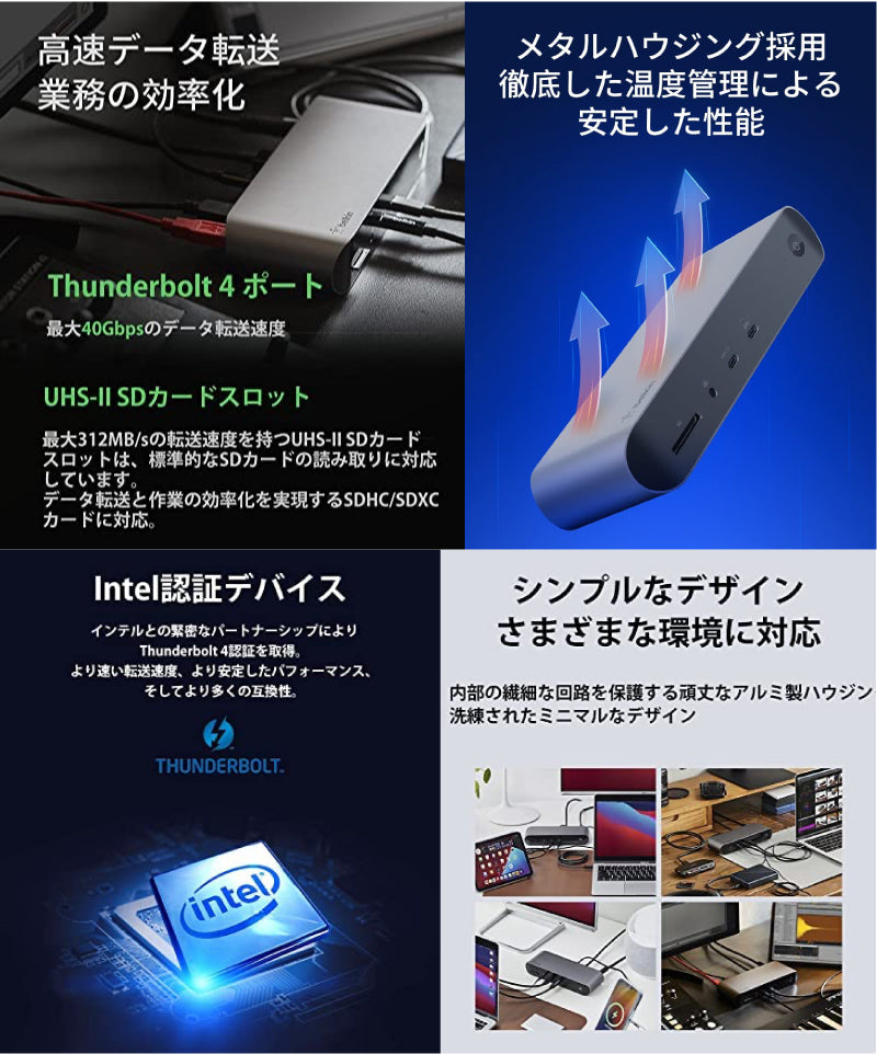 BELKIN CONNECT Pro Thunderbolt 4 12-in-1 ドッキングステーション