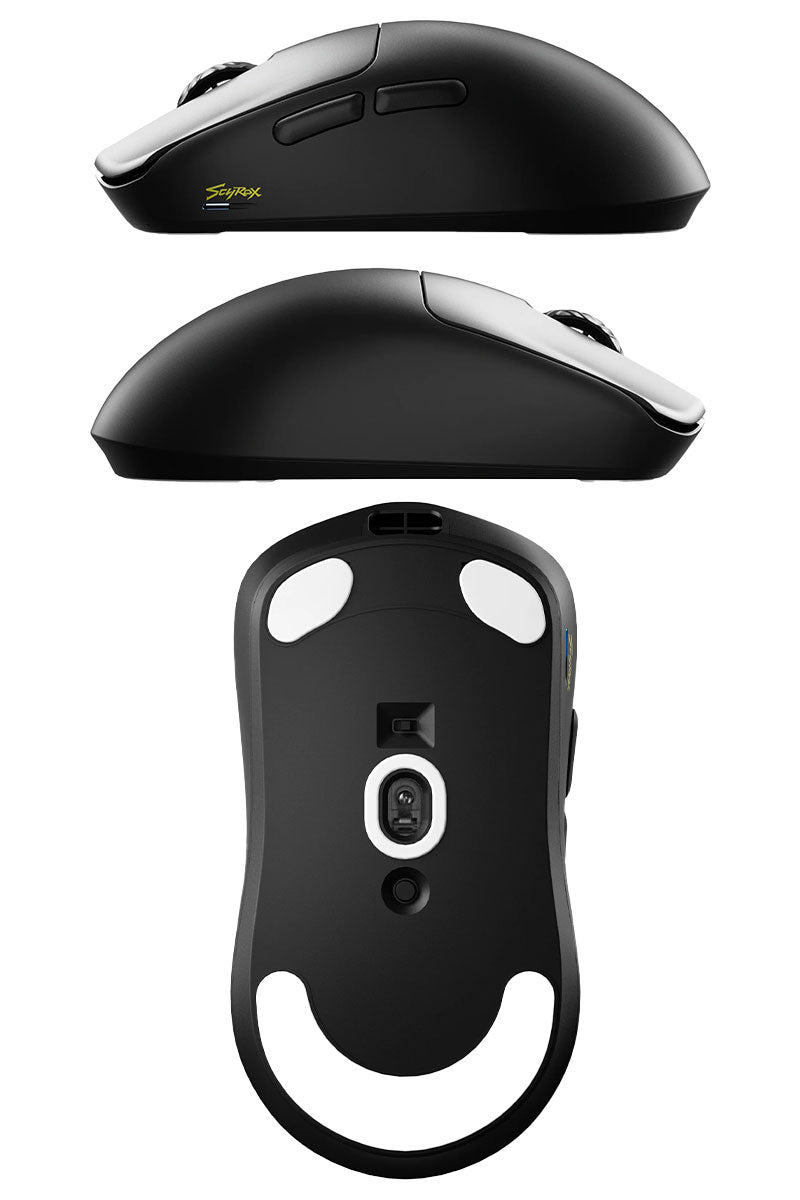 SCYROX V6 2.4GHz ワイヤレス 両対応 8K対応 40g Pixart 3950センサー