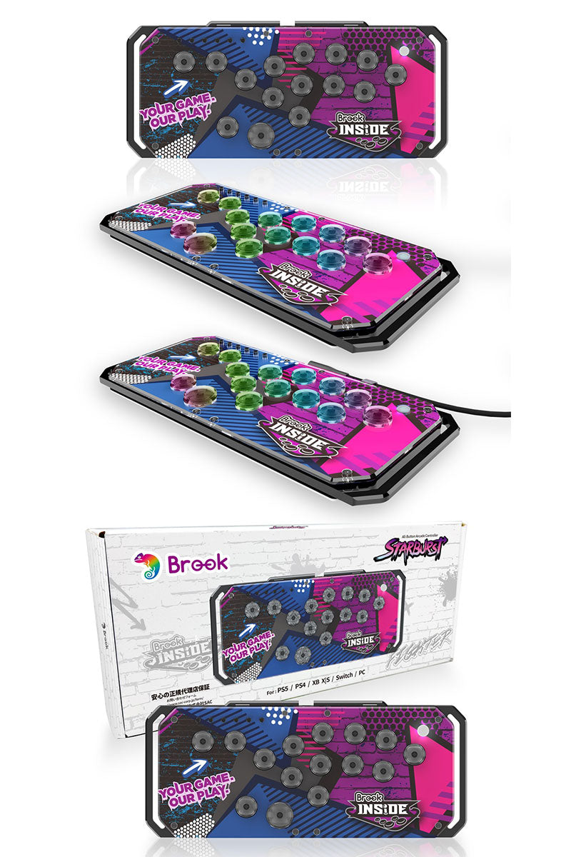 Brook Fighter Starburst PS5対応 有線 レバーレス コントローラー