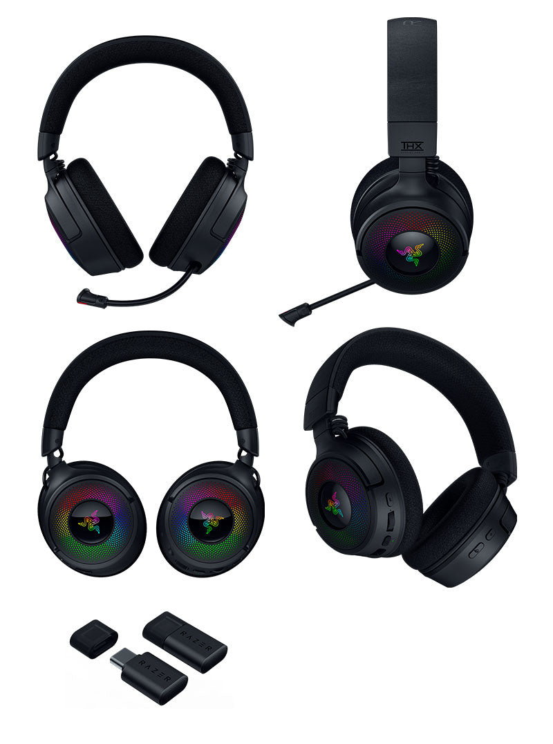 Razer Kraken V4 ワイヤレス ゲーミングヘッドセット 正規販売店