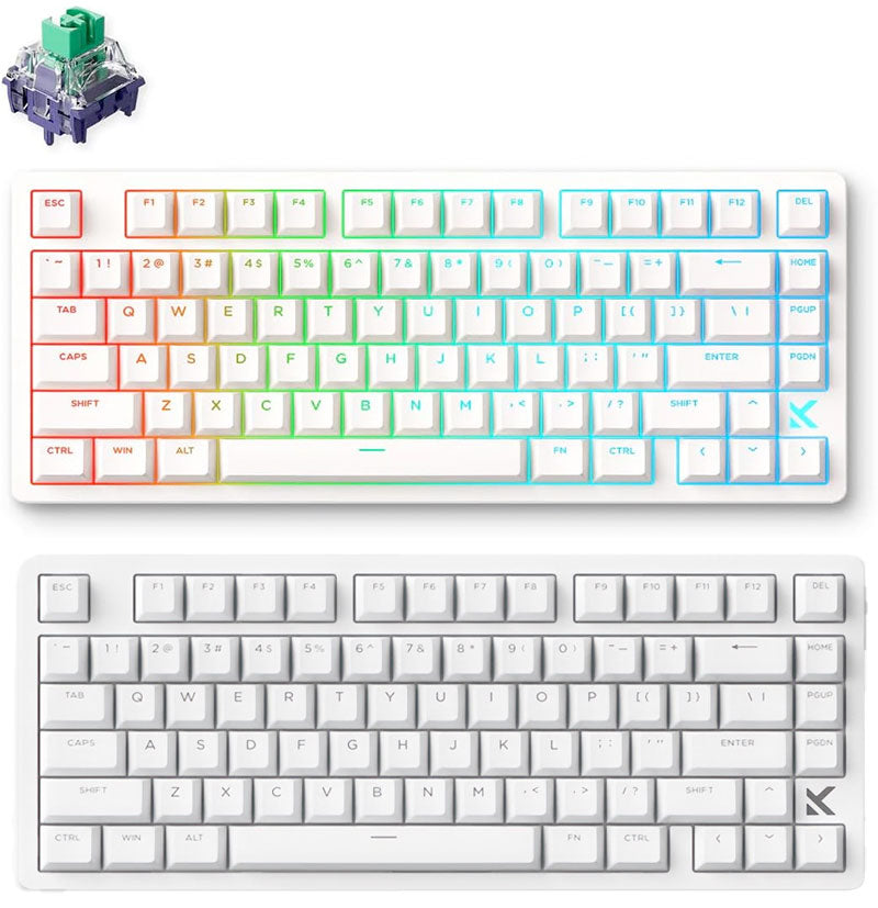 MCHOSE Jet 75 75% 英語配列 有線 8000Hz ラピッドトリガー対応