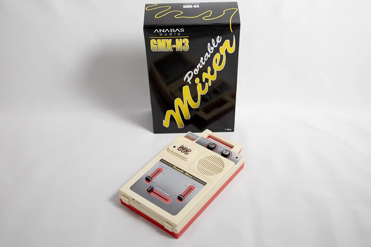 ANABAS AUDIO GMX-N3 ポータブルミキサー 単品 スピーカー付き