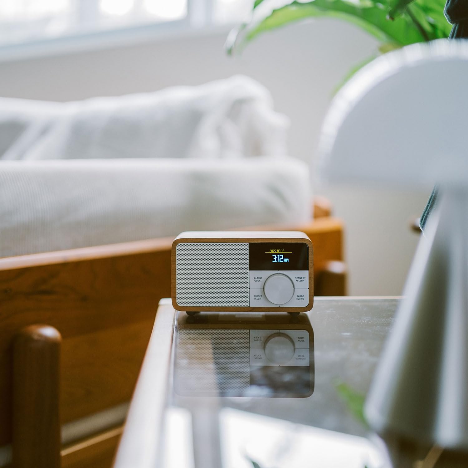 Sangean WR-305 OLEDディスプレイ搭載 FMラジオ ワイヤレススピーカー