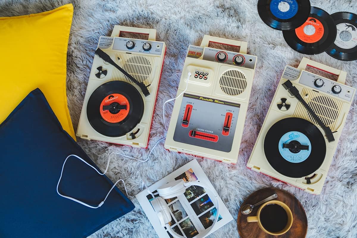 ANABAS AUDIO GMX-N3 ポータブルミキサー 単品 スピーカー付き