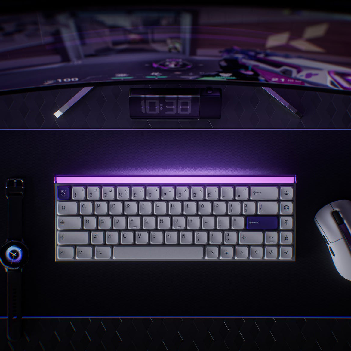 MelGeek MADE68 AIR ラピッドトリガー対応 65% ゲーミングキーボード