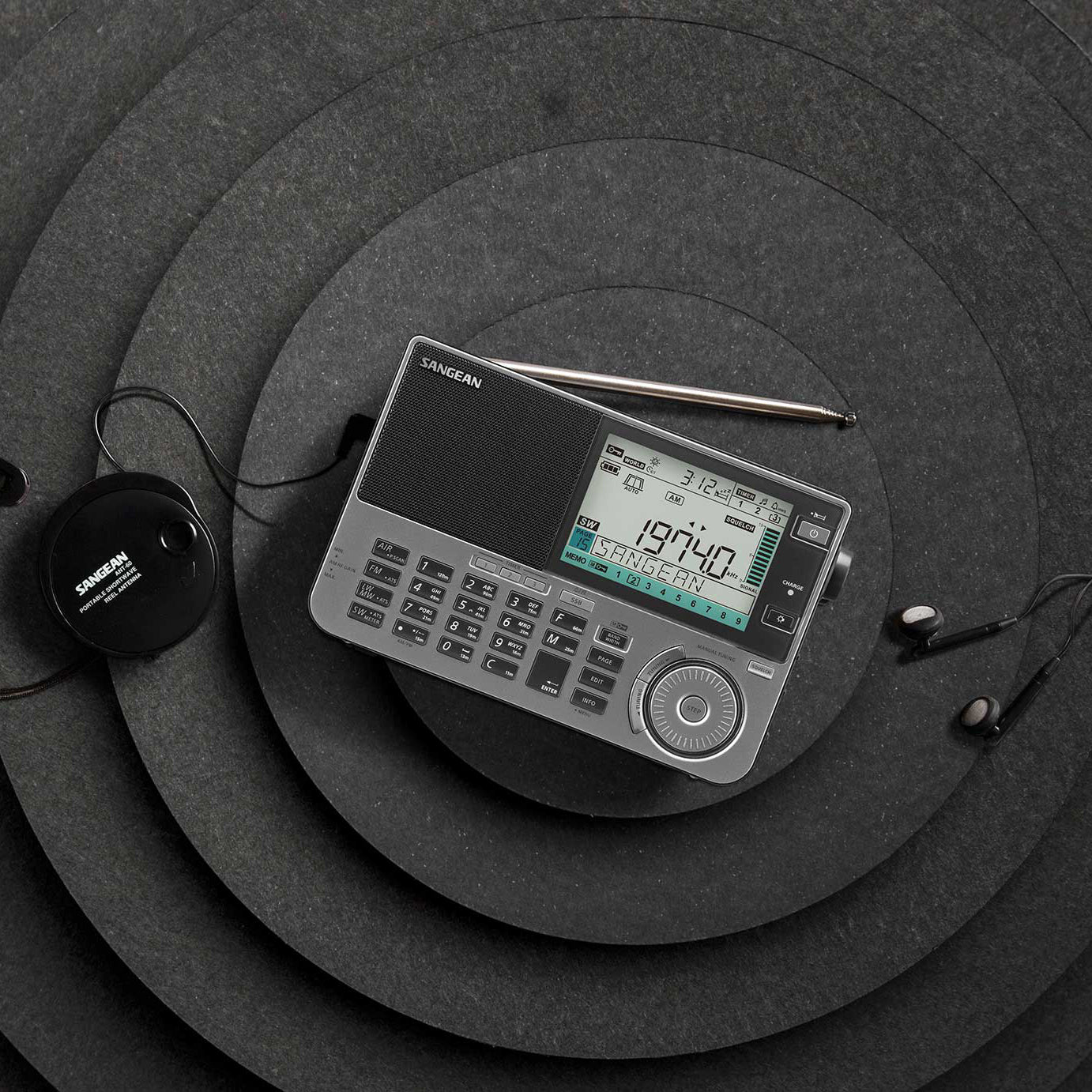 Sangean ATS-909X2J FM / SW / MW / LW / Air マルチバンドラジオ 短波