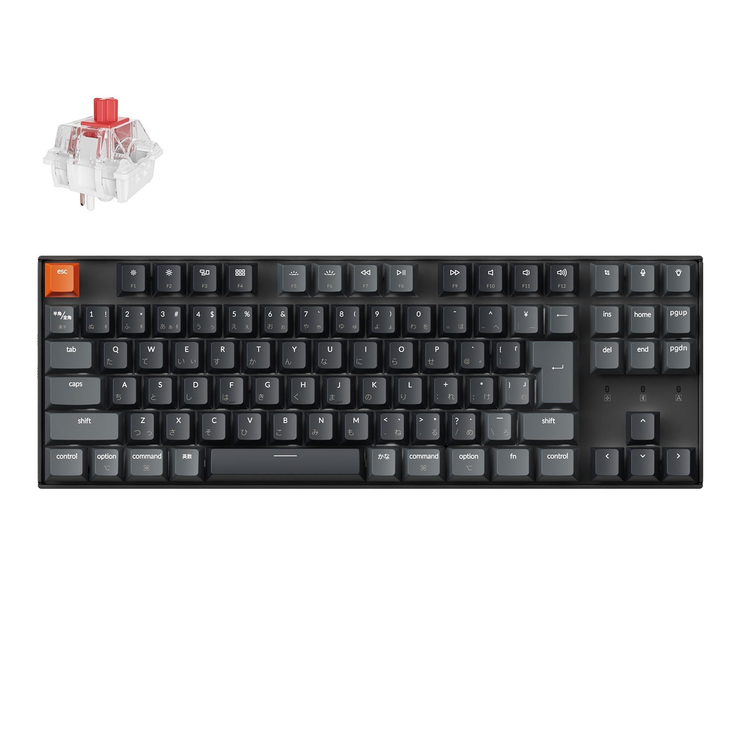 Keychron K8 Version 2 日本語配列 ワイヤレスカスタムメカニカル