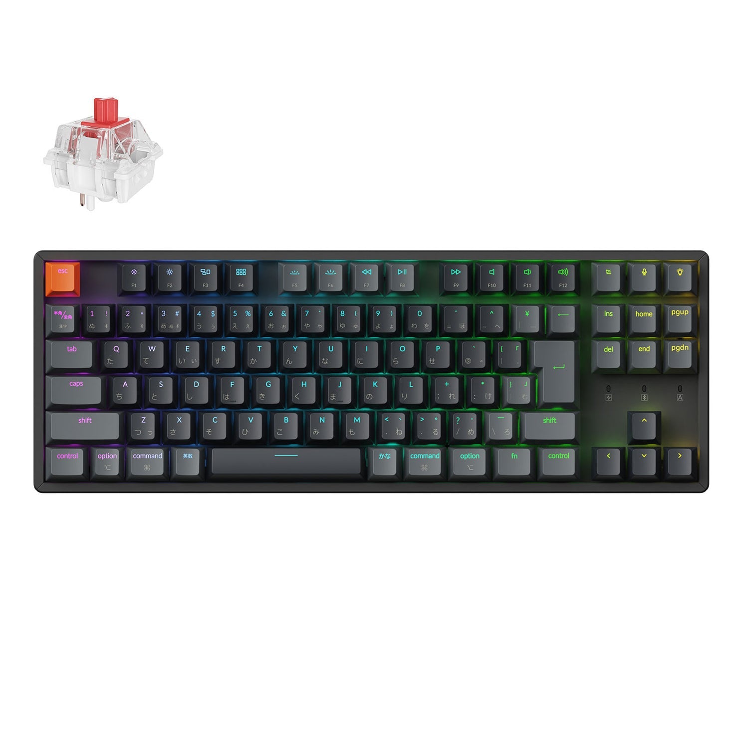 Keychron K8 Version 2 日本語配列 ワイヤレスカスタムメカニカル