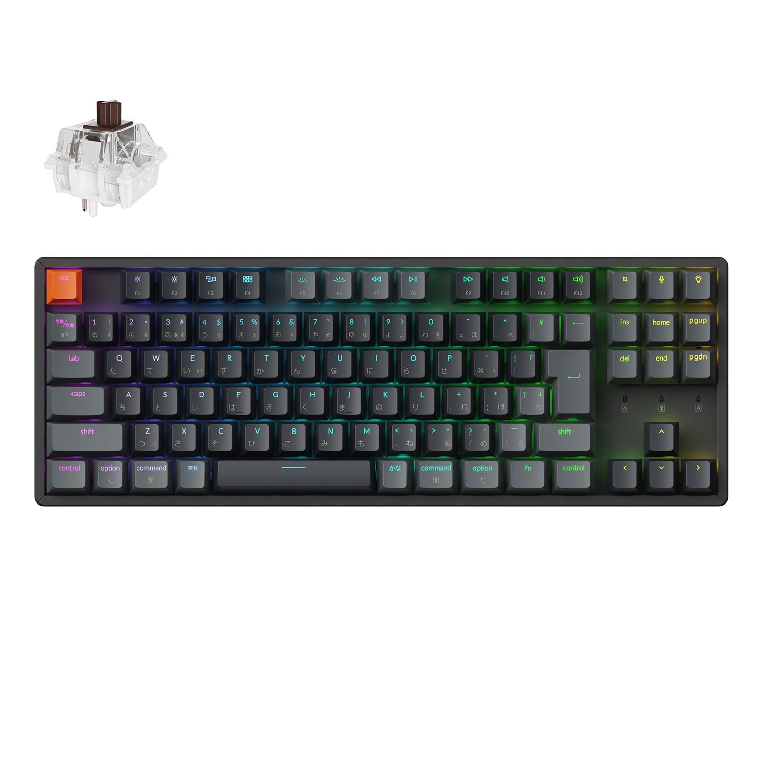 Keychron K8 Version 2 日本語配列 ワイヤレスカスタムメカニカル