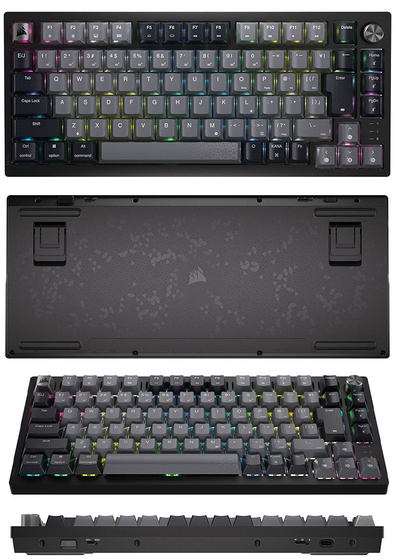 Corsair K65 PLUS WIRELESS Bluetooth / 2.4GHz ワイヤレス / 有線