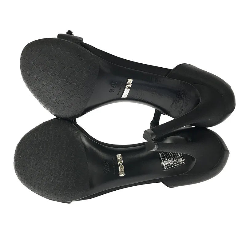 美品】 GUCCI / グッチ | リボン ラインストーン アンクルストラップ