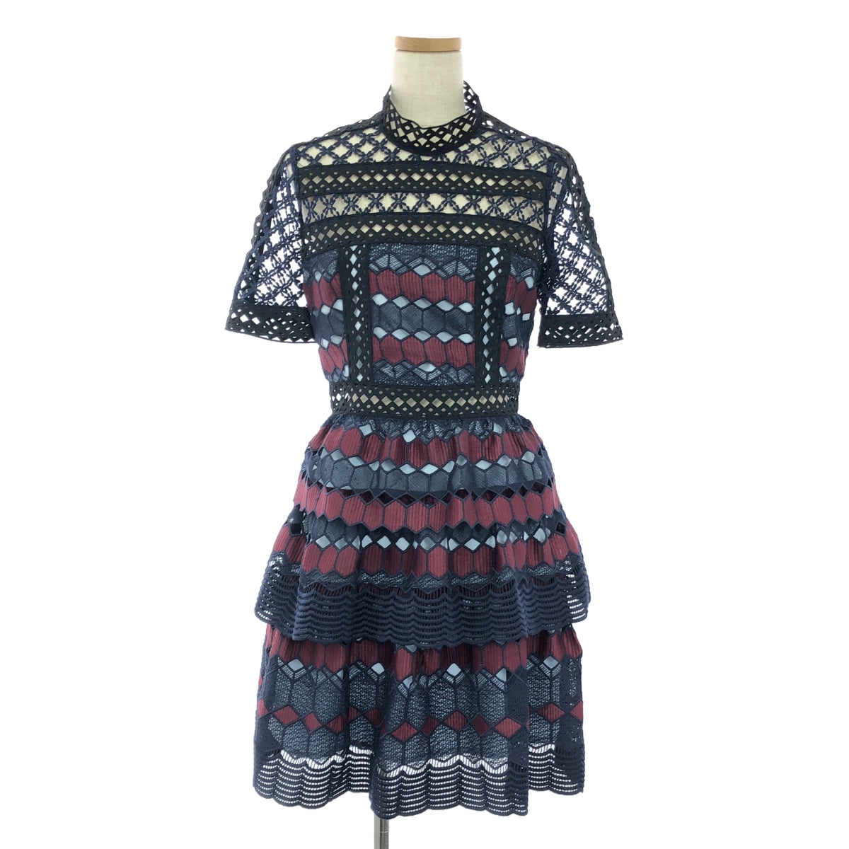 美品】 Self-Portrait / セルフポートレート | Hexagon Lace Mini