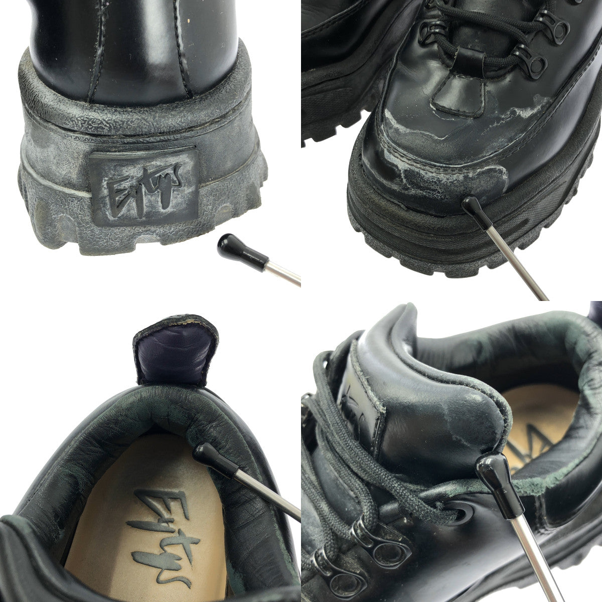 Eytys / エイティーズ | angel エンジェル / レザー ボリュームソール