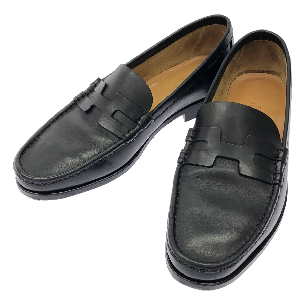 美品】 HERMES / エルメス | KENNEDY ケネディ カーフレザー モカシン