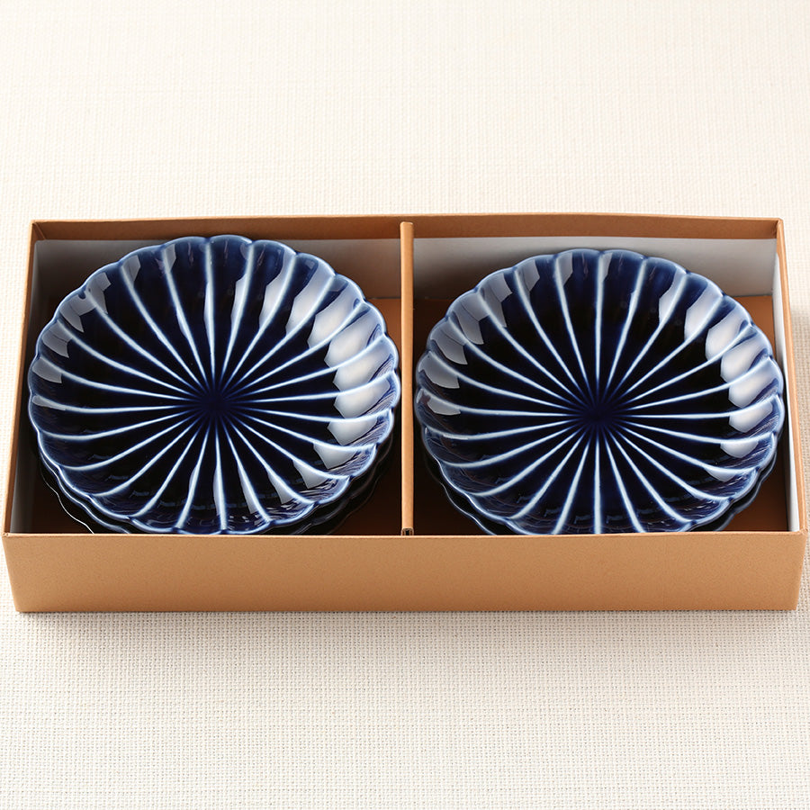 ぎやまん陶 4.5寸皿5枚セット（ギフトBOX入り） – カネコ小兵公式