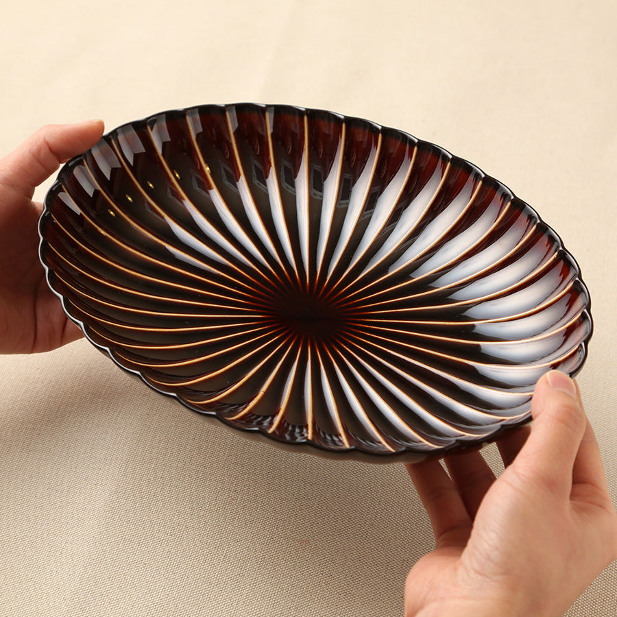 ぎやまん陶 楕円大皿 – カネコ小兵公式オンラインストア