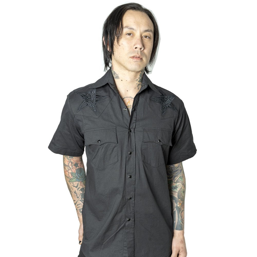 kreepsville 666 Hellbilly western shirt