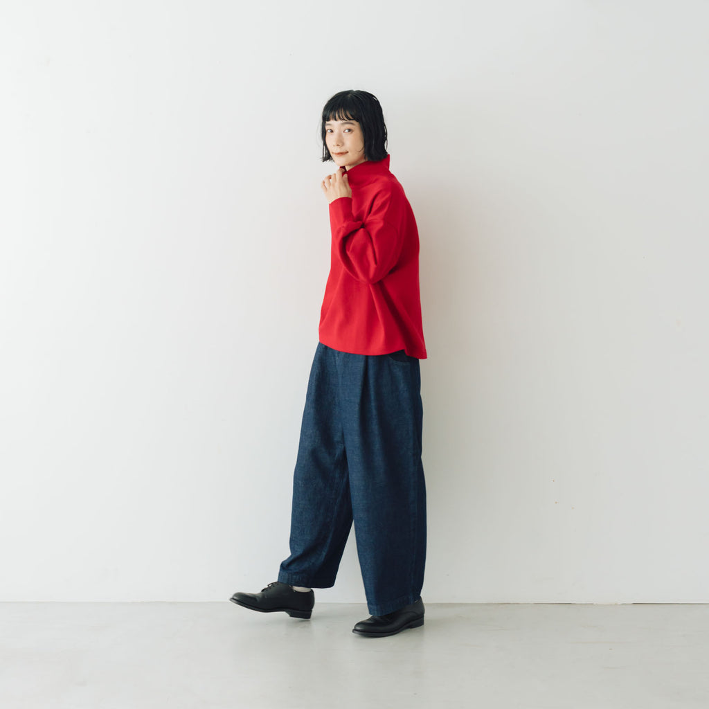 くらすこと ＋to 大人の定番、ハイネックプルオーバー ｜くらすこと