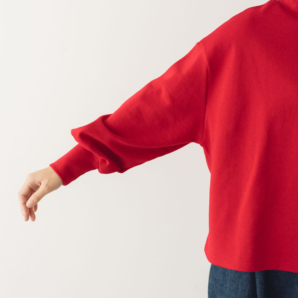 くらすこと ＋to 大人の定番、ハイネックプルオーバー ｜くらすこと