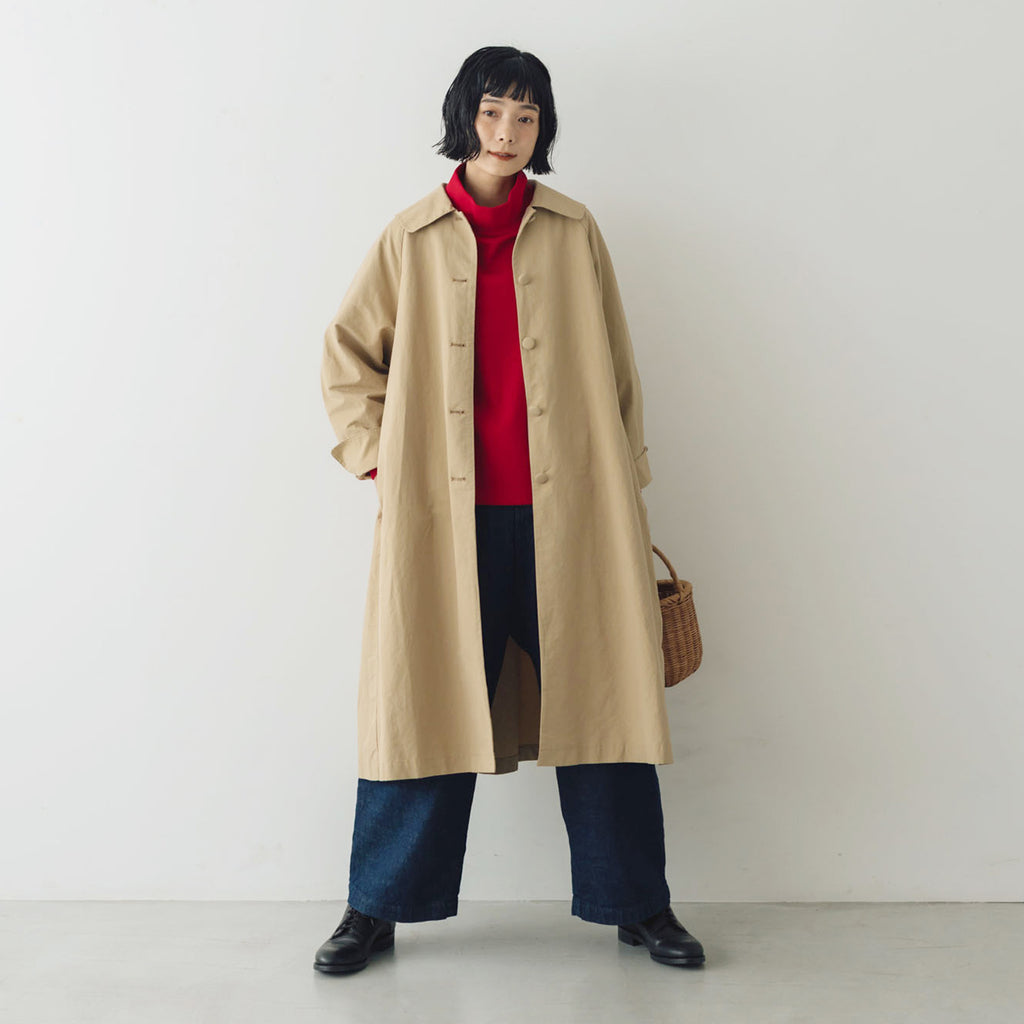 くらすこと ＋to 大人の定番、ハイネックプルオーバー ｜くらすこと