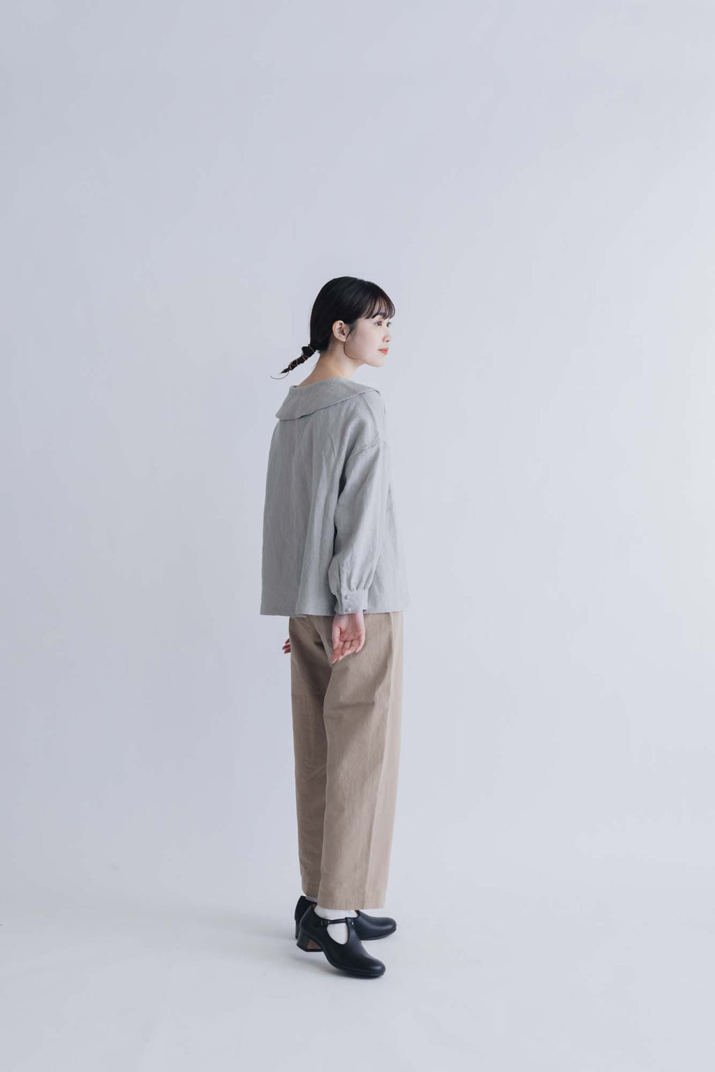 pot and tea ビッグカラーブラウス ｜くらすこと公式オンラインストア