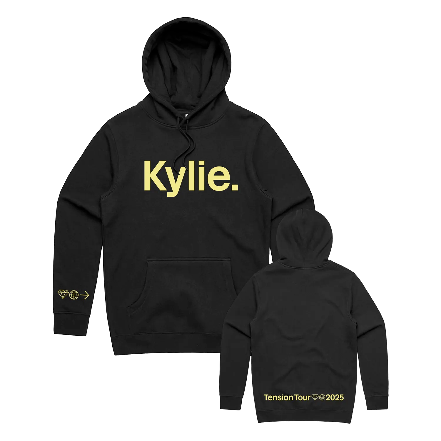 Kylie. Tension Tour 2025 パーカー Lサイズ ネイビー