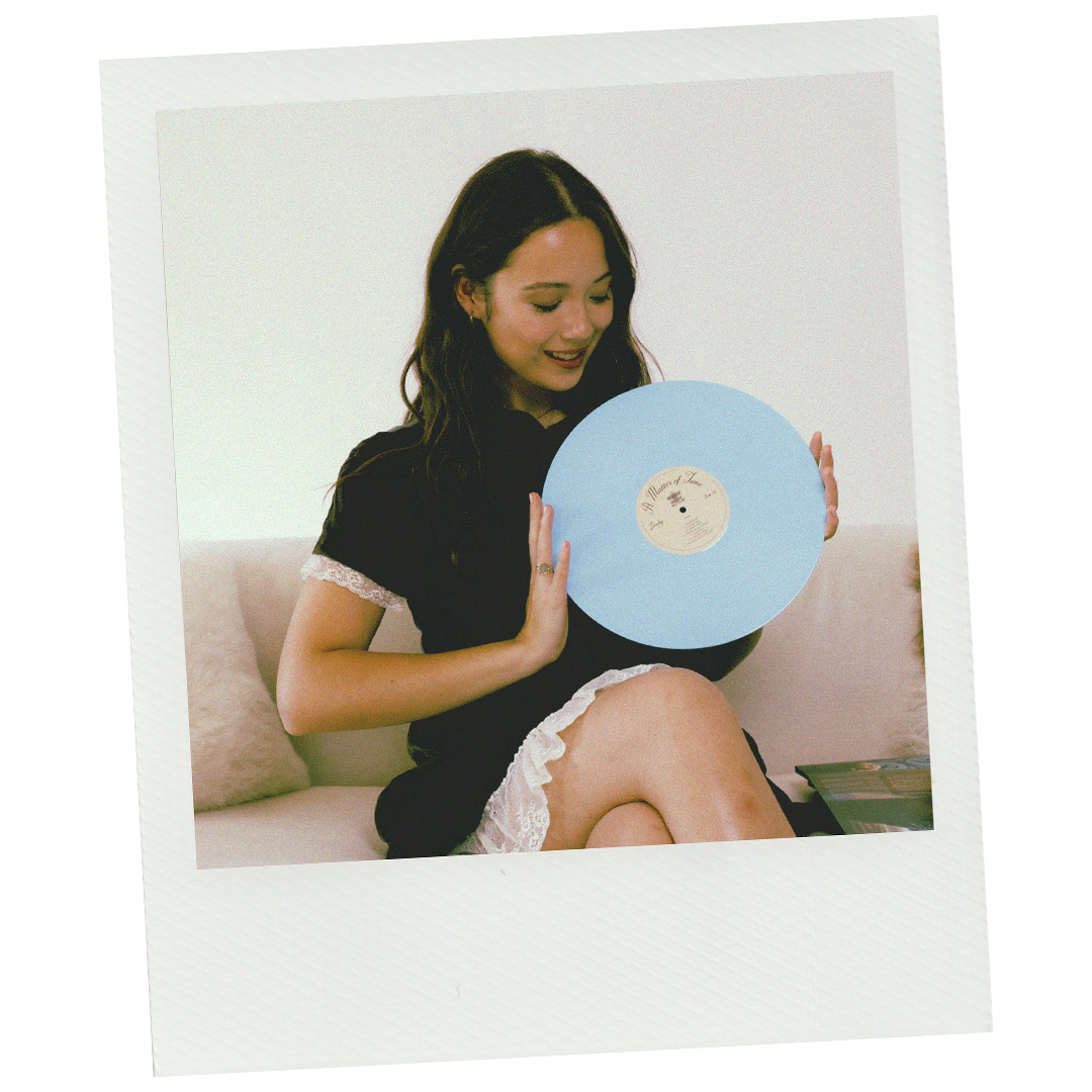 A Matter of Time - Timeless Blue Vinyl Laufey – Laufey Merch