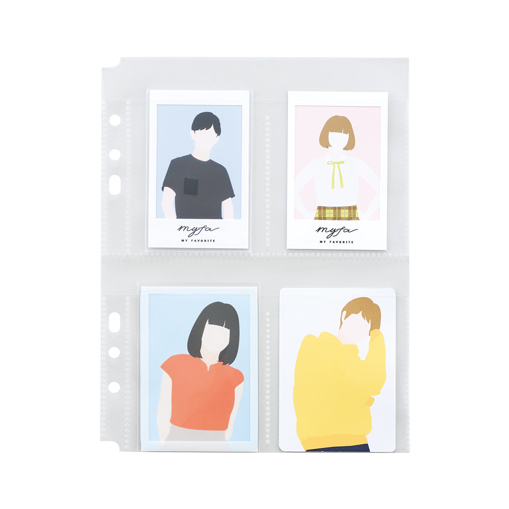 myfa コレクションポケット 4ポケット A5