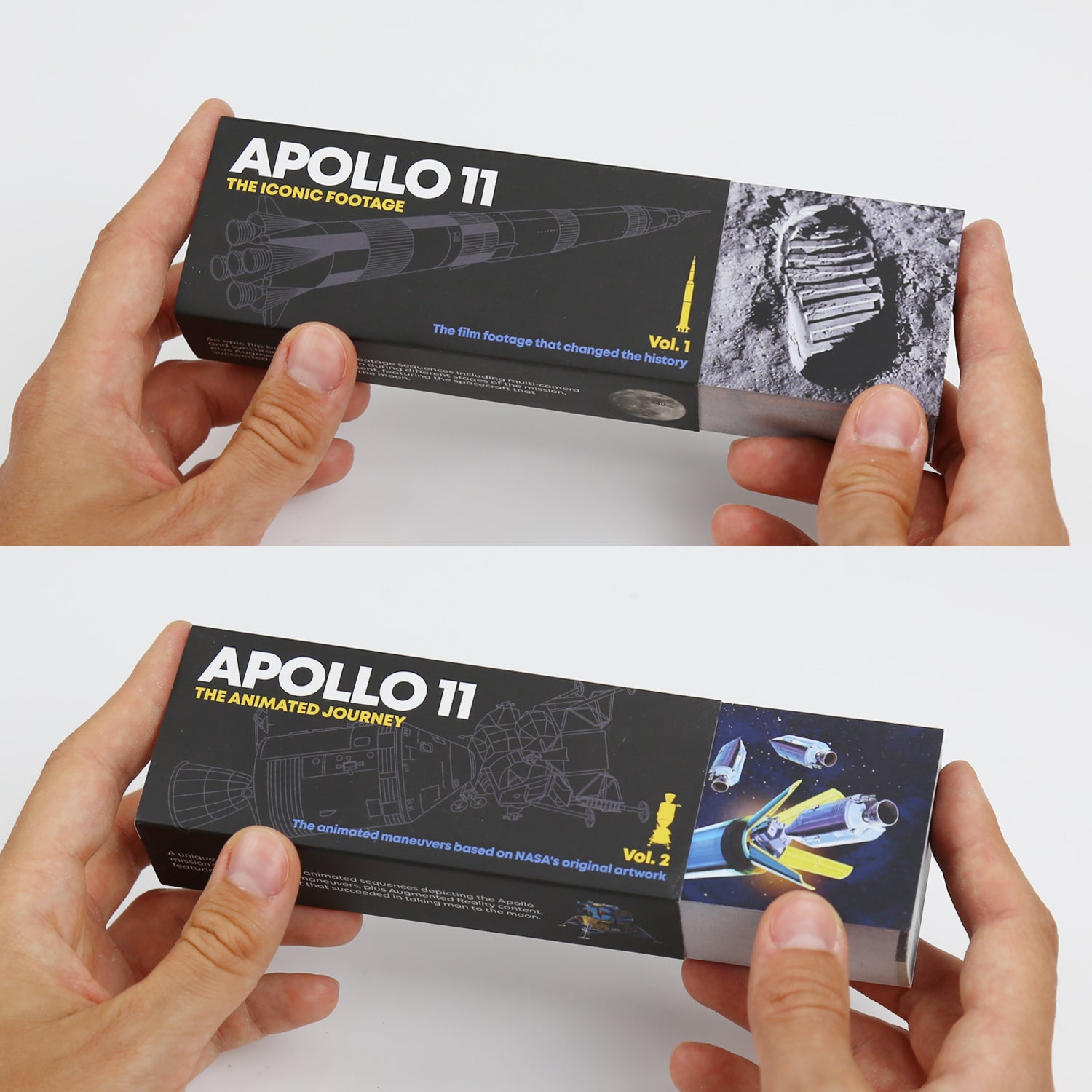 アポロ11号月面着陸50周年記念フリップブック／AR機能付 – Makuake STORE